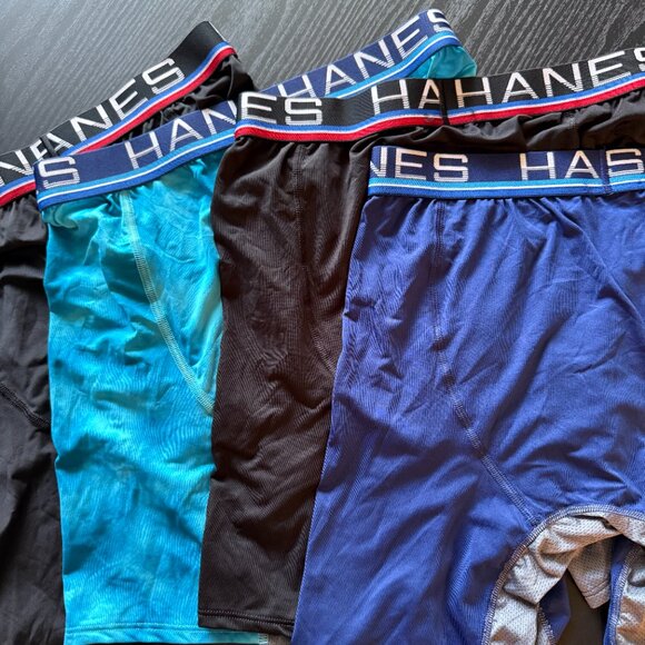 Men's Hanes Boxer Briefs - 4 Pack - Picture 5 of 5
